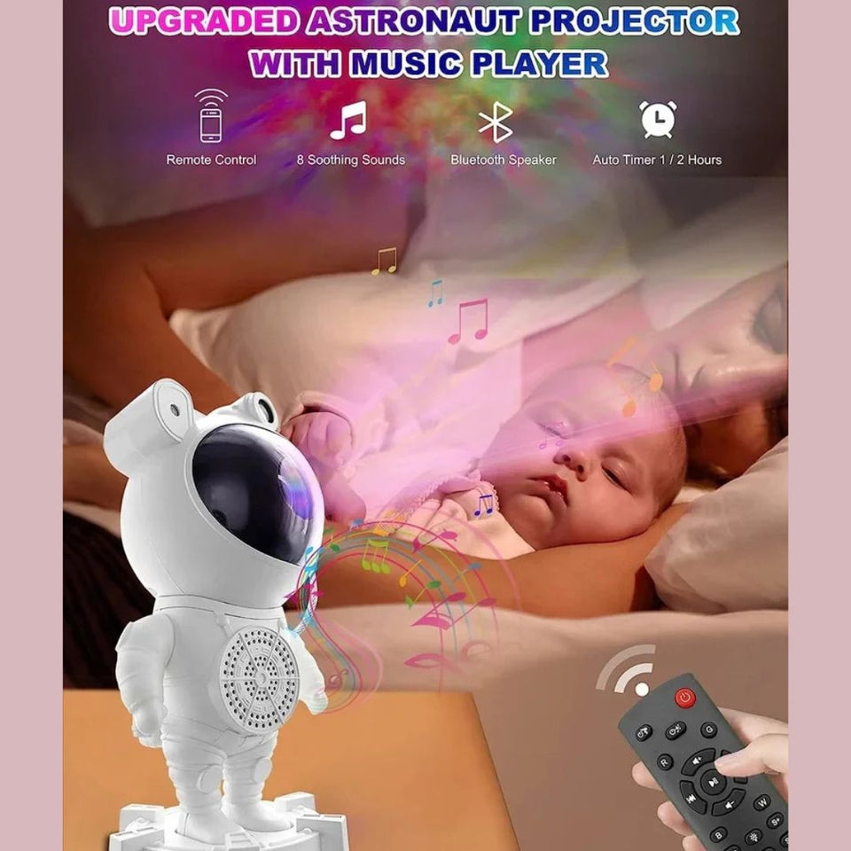 PARLANTE  PROYECTOR ASTRONAUTA