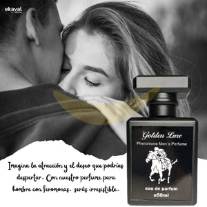 (GOLDEN LURE) PERFUME CON FEROMONAS PARA HOMBRES