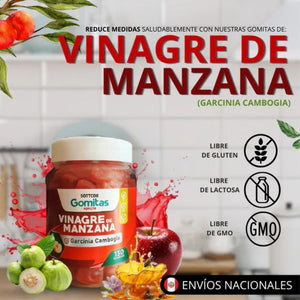 GOMITAS DE VINAGRE DE MANZANA